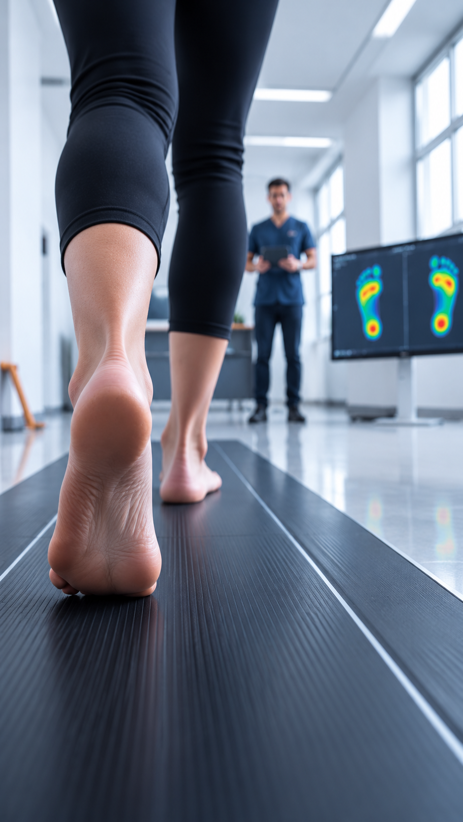 Evaluación biomecánica de pisada en clínica FootMedical